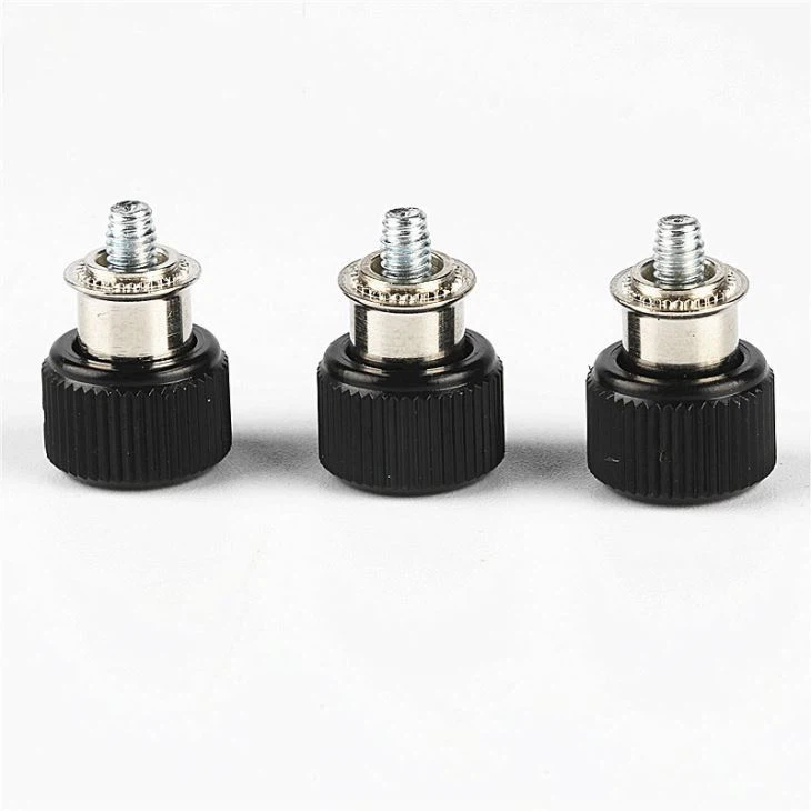 Phillips Hand Screws Black Flat Thumb Screw