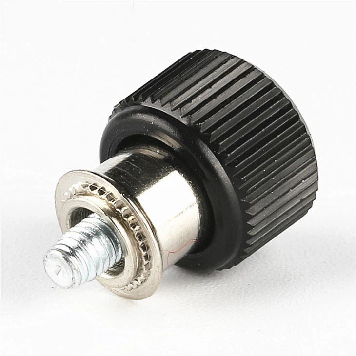 Phillips Hand Screws Black Flat Thumb Screw