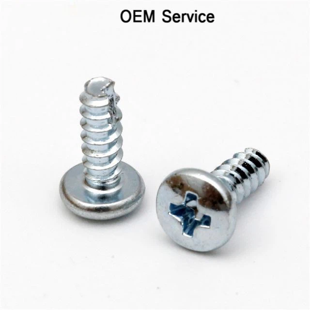 Винт с цилиндрической головкой и крестообразным шлицем для печатной платы