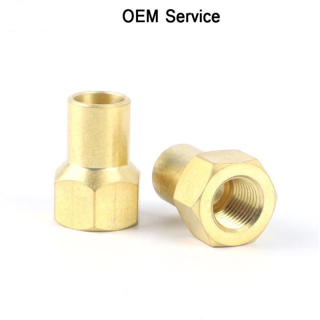 Прецизионные латунные детали, обработанные с ЧПУ